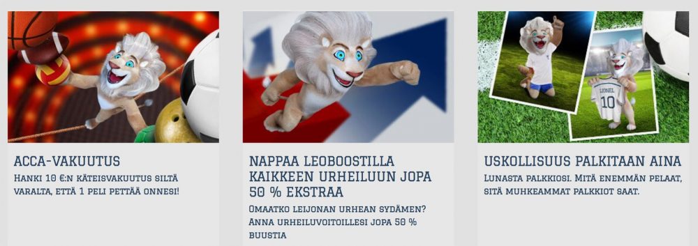 Kampanjoita kasinolle ja vedonlyöntiin