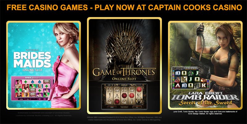 Captain Cook Casino Spiele