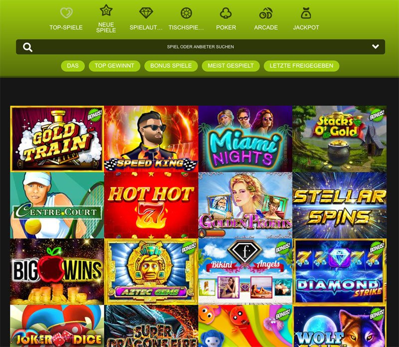 Casdep Casino Spiele