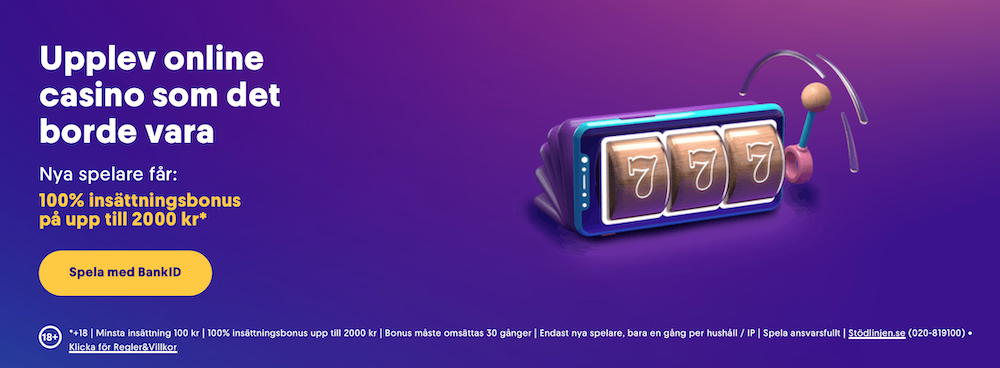 Casumo insättningsbonus