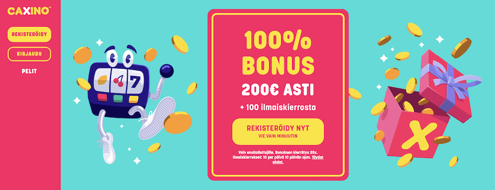 Caxinon tervetuloetu uusille pelaajille