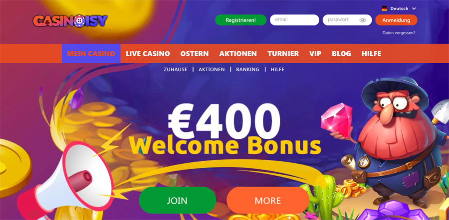 Willkommensbonus für neue Spieler