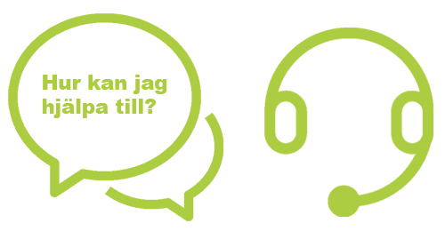 Kundtjänstmedarbetare på svenska