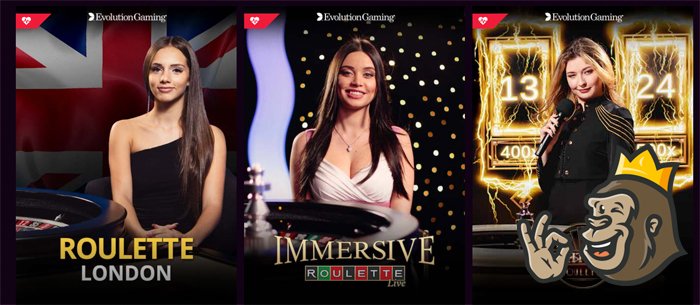 LVbet Casino live game selection