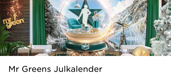 Mr Green julkalender