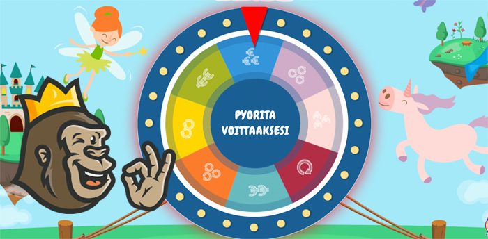 Reeltastic onnenpyörä