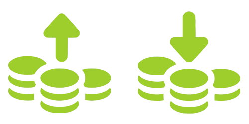 Rahan tallettaminen ja nostaminen
