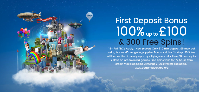 First Deposit Bonus at Sloty