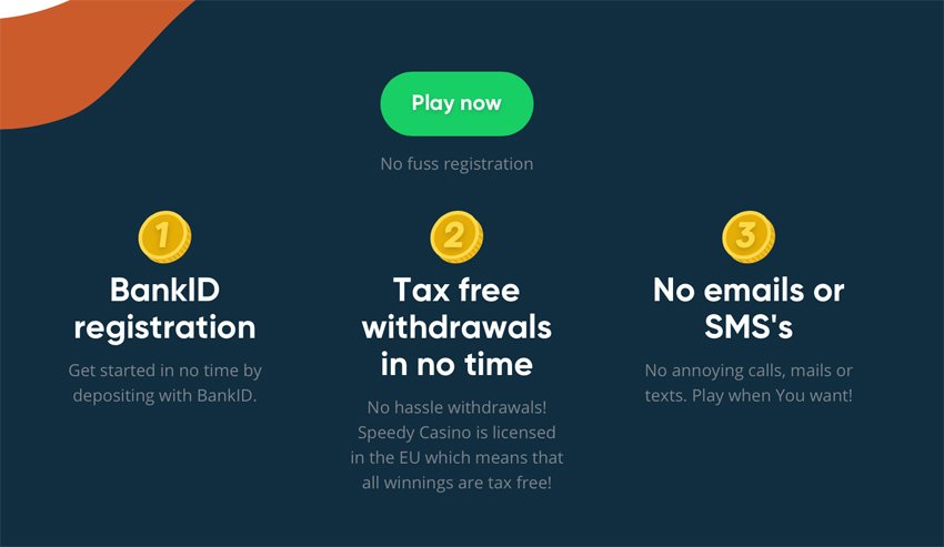 Speedy Casino no registration needed