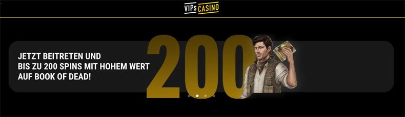 VIPs Casino bonus februar 2020